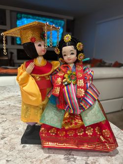 Vintage Asian Dolls