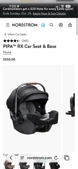 Nuna Pipa Rx with Adjustable Base