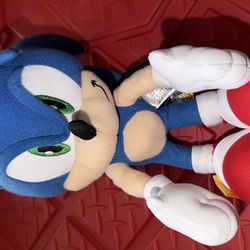 Sonic The Hedgehog 10in Moveable Plush