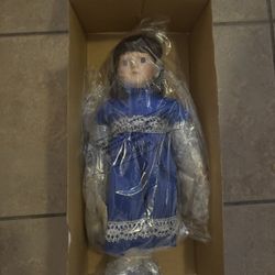 Porcelain China Jewish Princess Doll 