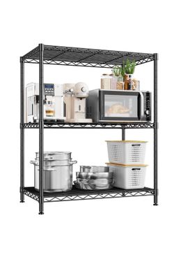 3 Tier Brand New Storage Unit - Adjustable Metal Rack - Phoenix Delivery