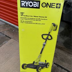 RYOBI 3 in 1 mower trimmer