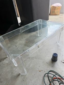 Acrylic Glass Table