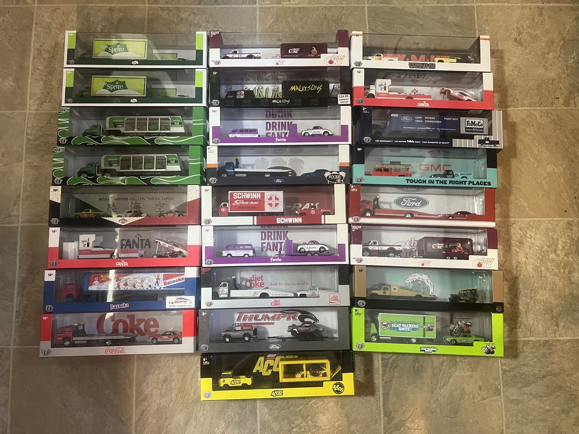 25 M2 Haulers 