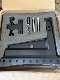 BulletProof Hitches® ED2512 - 2.5" Extreme Duty 12" Drop/Rise Hitch 36,000 Lbs with 2" & 2-5/16" Dual Ball