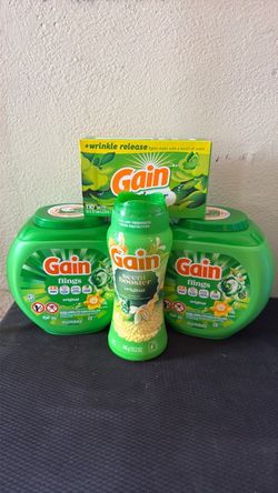 Gain Laundry Detergent Bundle