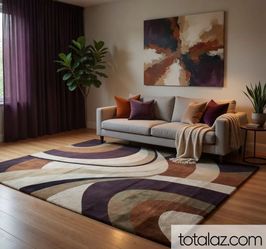 Contemporary Abstract Area Rug