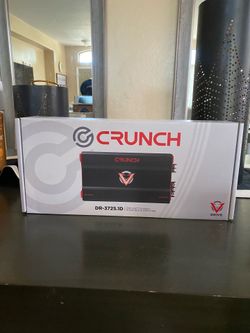 Crunch DR-3725.1D Mono-Block Amplifier