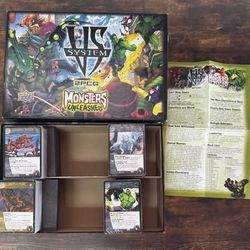 Marvel VS Monster Unleashed 4 NEW SEALED Card Packs 400 Cards just $15 