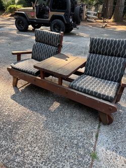 Redwood furniture
