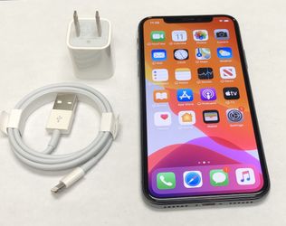 iPhone X 256GB Factory Unlocked-Space Gray
