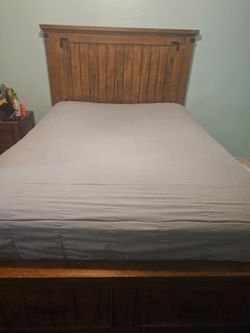 cama buro y colchon