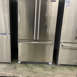 Viking French Door Refrigerator Stainless Steel