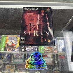 Siren Ps2 $90 Gamehogs 11am-7pm