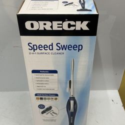 Oreck 2in1 Speed Sweep Cordless Vacuum Hand Vac And Floor Vac 
