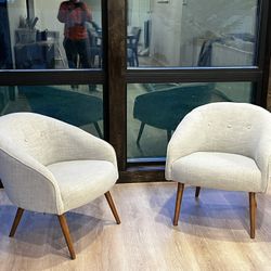 West Elm Accent Chairs