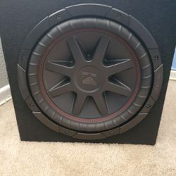 Kicker 10" Sub With Kicker 500 Watt Amp