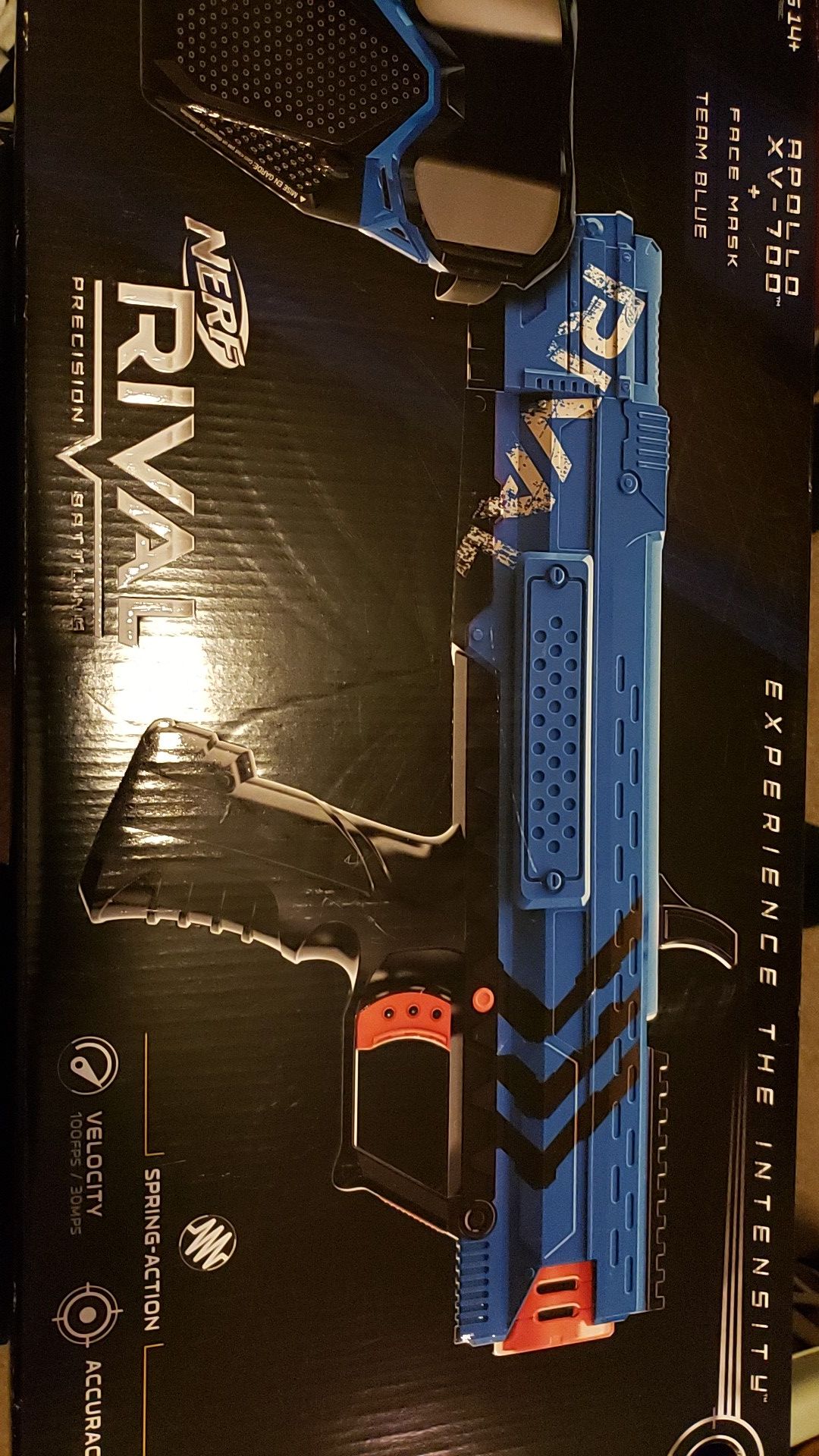 Nerf rival gun