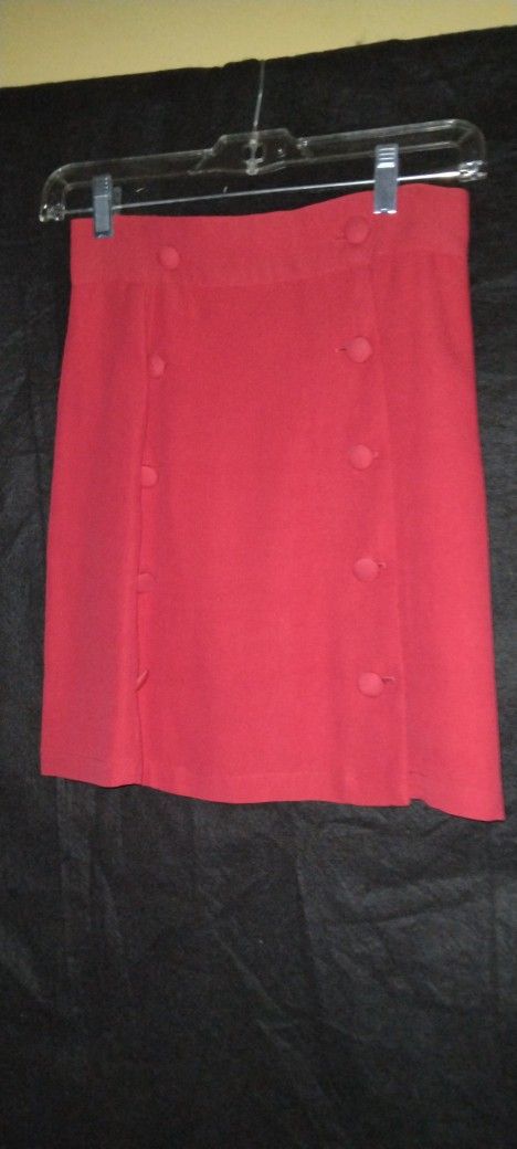 Paris Blues Red Skirt