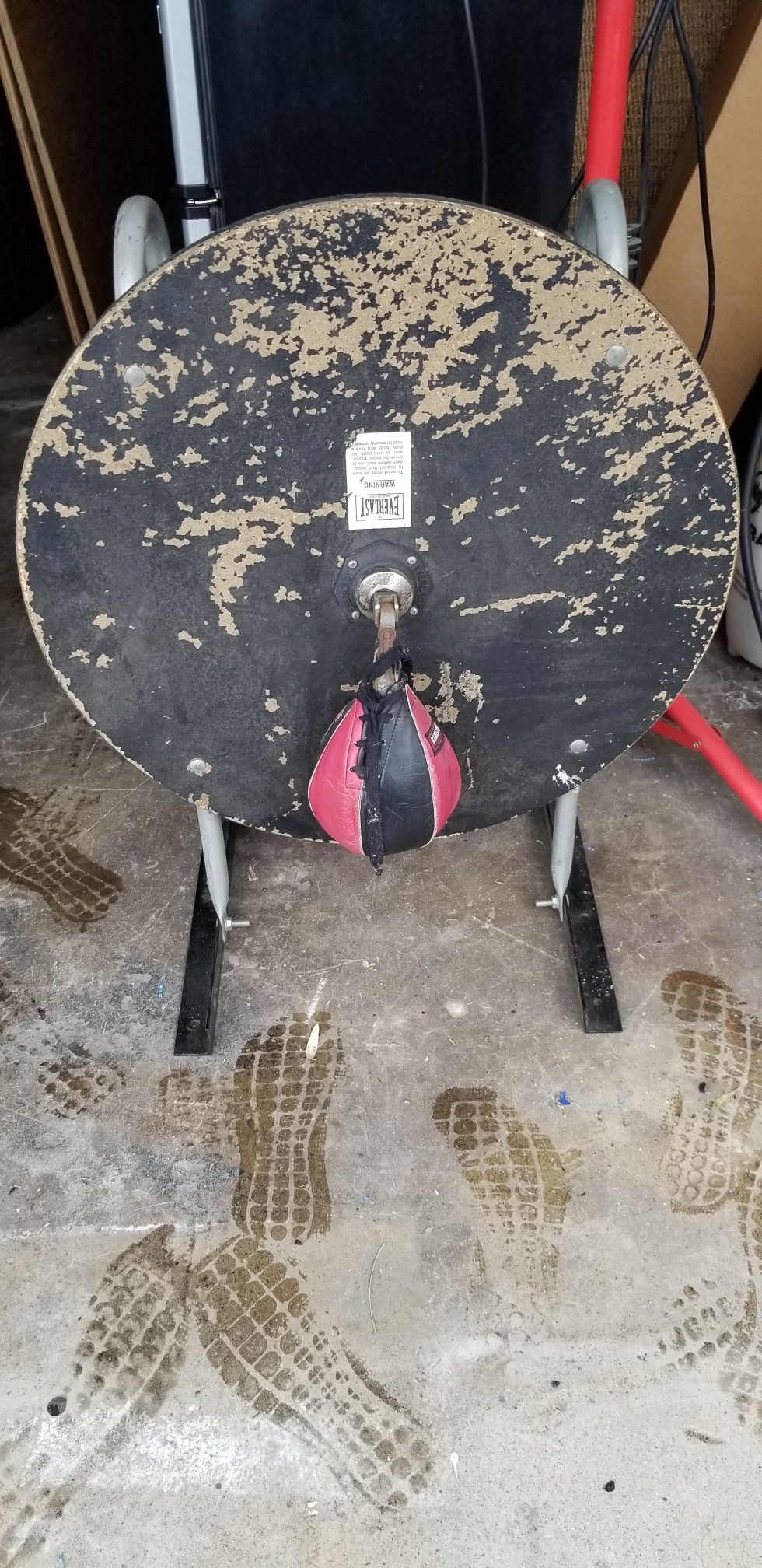 Speed bag and stand