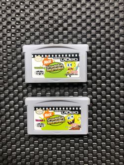 🔥 Nintendo Sponge Bob Squarepants vol 1 and 3 🔥
