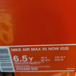 Nike Air Max 6.5y