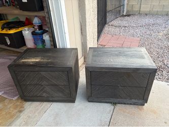Restoration Hardware nightstands