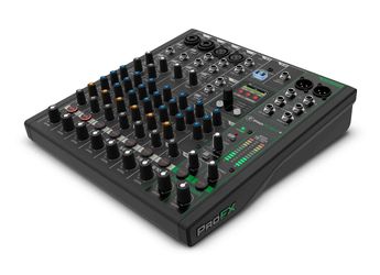 Mackie ProFX10v3+, 10-Channel Analog Mixer with Enhanced FX, USB Recording Modes and Bluetooth