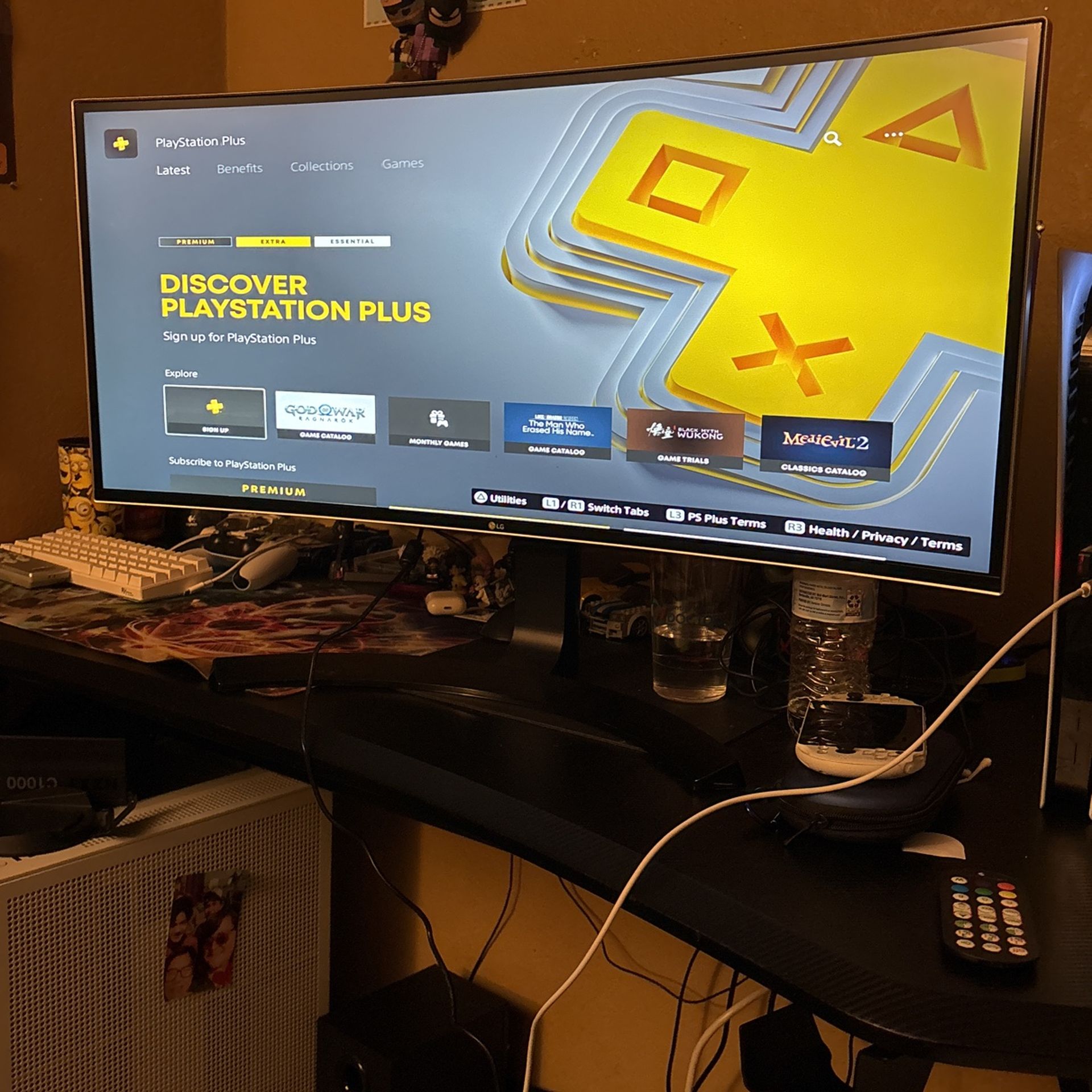 LG 34 inch wide screen monitor