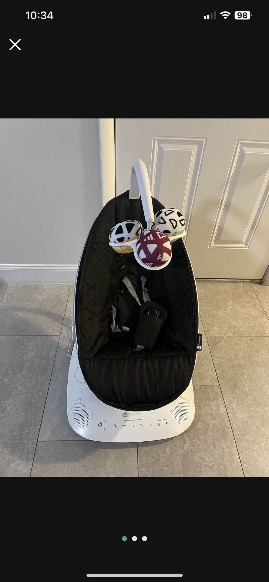 4Moms mamaRoo multi-motion baby swing