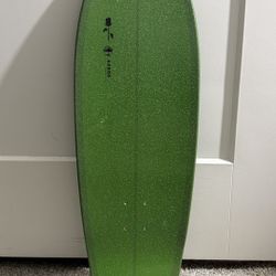 Arbor X Carver Black Rose Surfskate deck