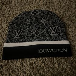 LV monogram eclipse beanie  
