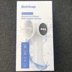 NEW*👉🏻Electric Ear Cleaner Wax Removal Kit Irrigation 5 Jet Steam Modes & Dryer (Silver Lake)