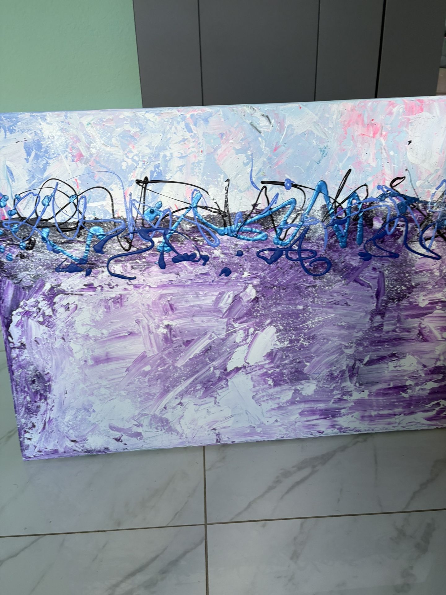 3ftx2ft Abstract Acrylic Canvas Wall Art