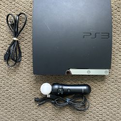 PS3 Slim 320gb CECH-2501B Tested With Motion Controller