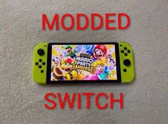 NINTENDO SWITCH OLED with 512GB and Over 100 SWITCH GAMES