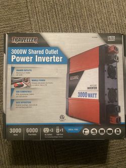 Traveller 3000 Shared Out Let Power Inverter
