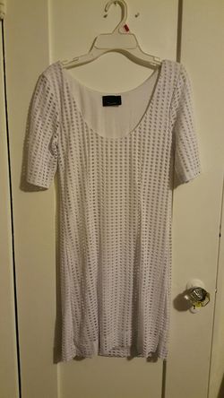 NEW Knit mesh Lumiere mini dress