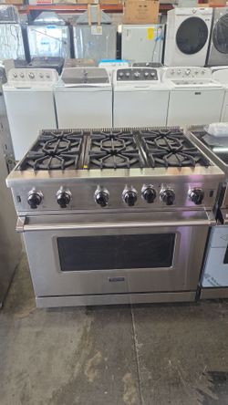 Viking®  Series 36" Stainless Steel Pro Style Natural Gas Range