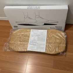 Uplift Desk Bamboo Rocker Movement Standing Board 