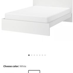 Queen Bed Frame (white) 