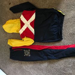 Designer windbreaker outfit for men’s ... polo colors size medium