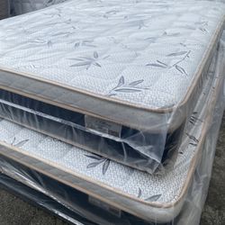 😴Mattress🥱 ✨Pillow top ✨12” inches tall 💥Queen $199 💥Full $180 💥Twin $150 💥King $330 💥Cal king $330 💥Delivery available🚛