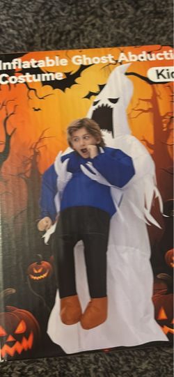 INFLATABLE GHOST ABDUCTION COSTUME FOR KIDS