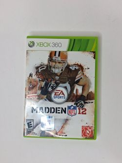 Madden NFL 12 Xbox 360