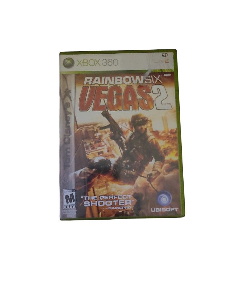 Tom Clancy's Rainbow Six Vegas 2 Microsoft Xbox 360 CIB with End War Bonus Disc