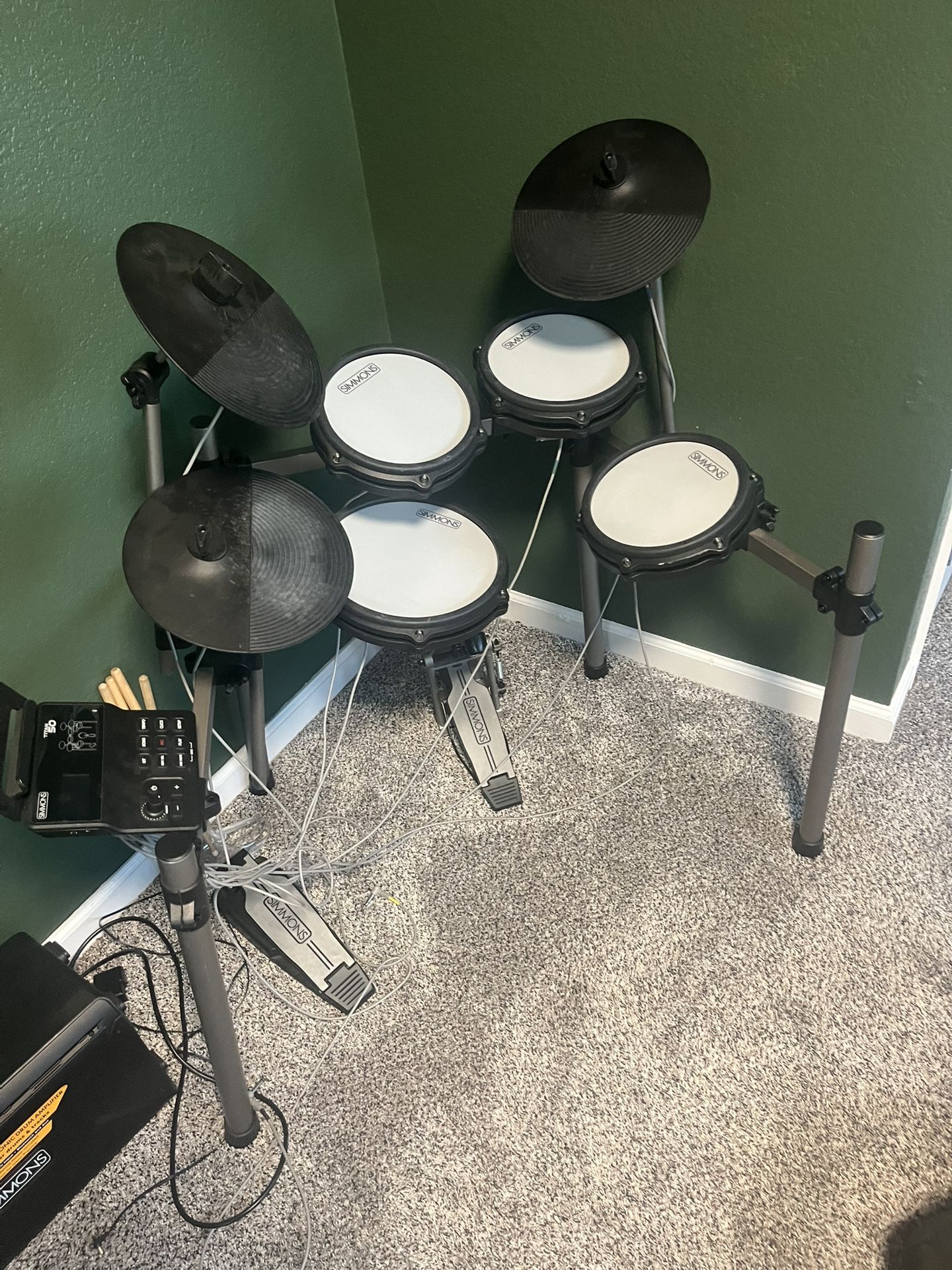 Simmons Electronic Drum Kit