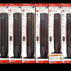 Lasko 32’ Oscillating Ceramic Tower Heater With Remote - $35