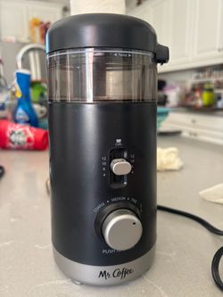 Mr. Coffee Electric Burr Coffee Grinder