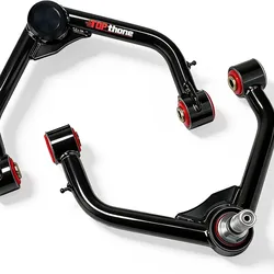 2-4" Lift Front Upper Control Arms for 2009-2024 RAM 1500/Classic - Heavy Duty Tubular Design, Greasable Ball Joints